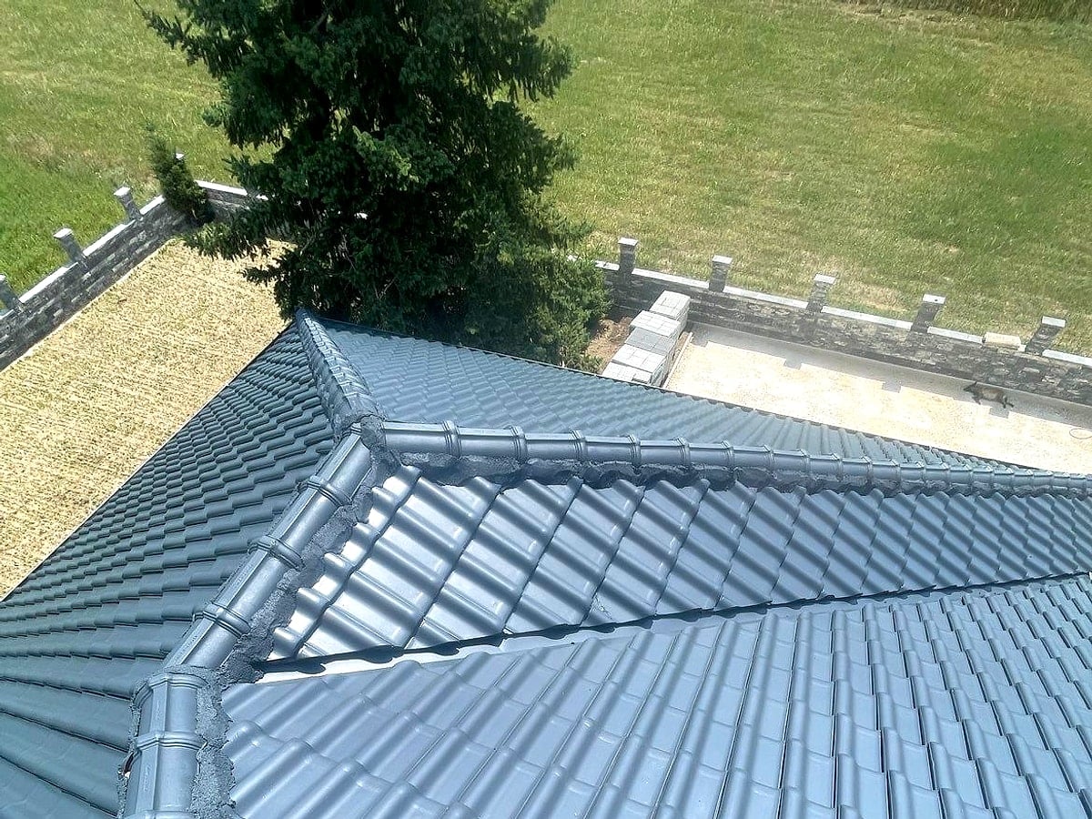 Çati e pastër pas larjes profesionale