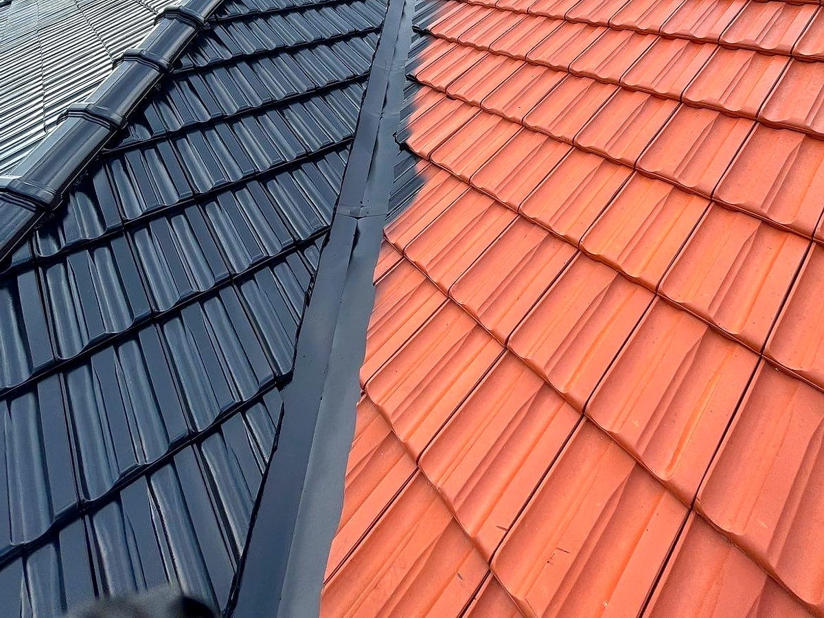 Pamje e plotë e çatisë pas punimeve